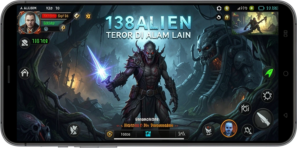 Gameplay menakutkan di 138ALIEN dengan suasana kelam.
