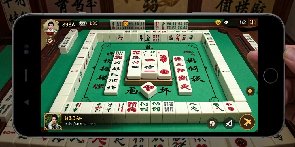 Screenshot gameplay 898A menampilkan tantangan Mahjong yang menarik.