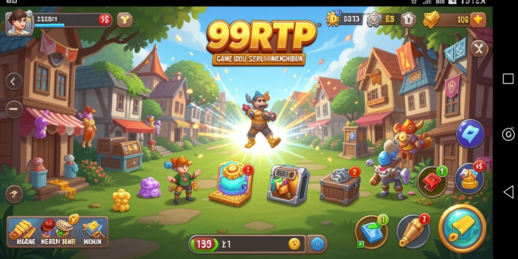 Screenshot game 99RTP menunjukkan gameplay yang menarik dan santai.