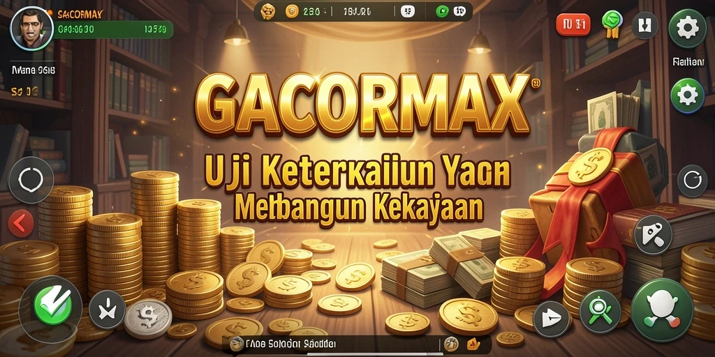 Tampilan gameplay GACORMAX yang interaktif dan menarik.