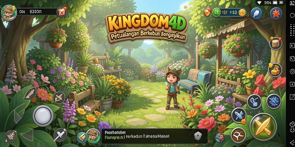 Tampilan gameplay KINGDOM4D yang menakjubkan dan menyenangkan.
