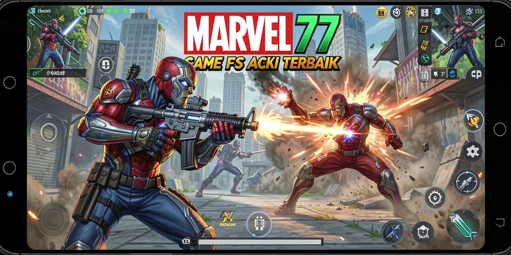 Gameplay intens dari MARVEL77 dengan aksi FPS yang seru.
