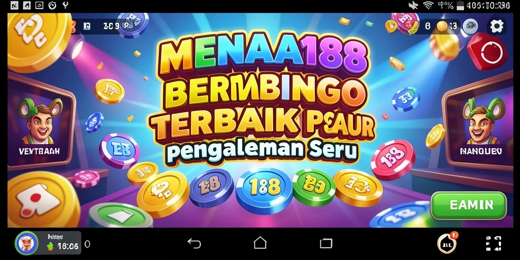 Tampilan gameplay Bingo yang seru dan interaktif di MENARA188.