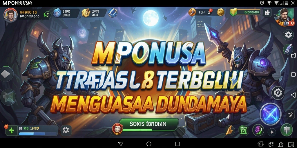 Screenshot yang menampilkan aksi pertempuran dalam MPONUSA.