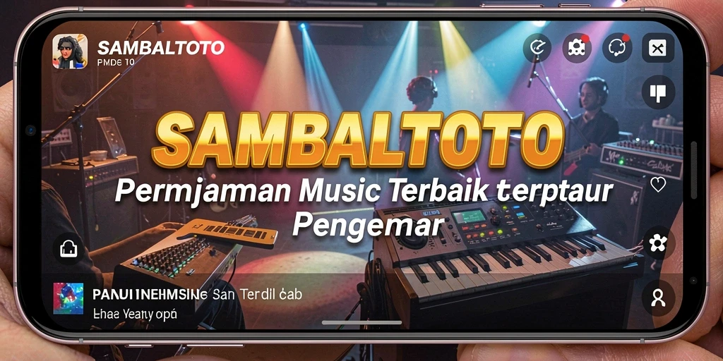 Tampilan antarmuka permainan musik SAMBALTOTO yang menarik dan interaktif.