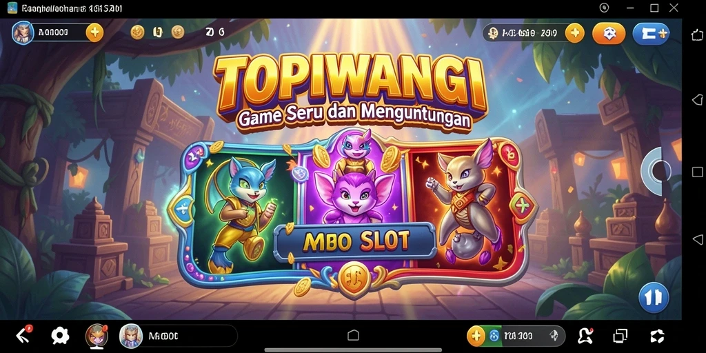 Screenshot gameplay TOPIWANGI dengan fitur menarik.