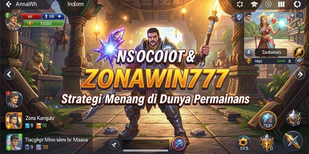 Tampilan gameplay menarik dari ZONAWIN777 yang menggambarkan strategi mendalam.